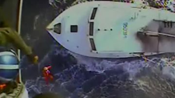 El rescate se hizo cerca de las costas de Florida.