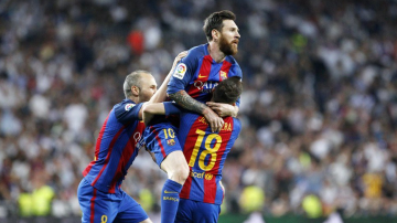 El gol de Messi en el minuto 92 dio la victoria al FC Barcelona en el Bernabeú.