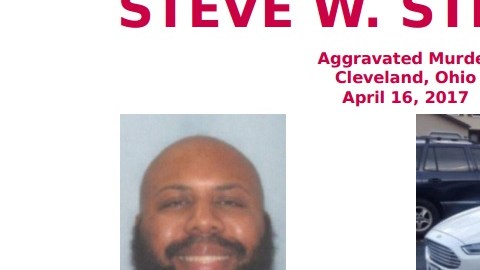 Steve Stephens es uno de los hombres más buscados.