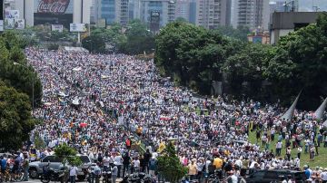 Los venezolanos tomaron las calles en marchas contra el presidente Nicolás Maduro.