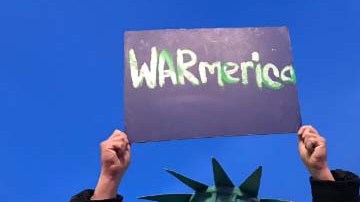 La manifestación terminó en Union Square Park.