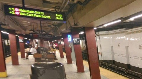 El accidente ocurrió en la estación de la calle 96 en Manhattan.