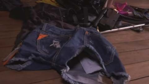 Ropa de menores fue hallada en el apartamento.