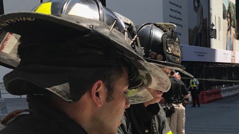 Una de las imágenes fue compartida por Melissa DeRosa, asistente del gobernador.