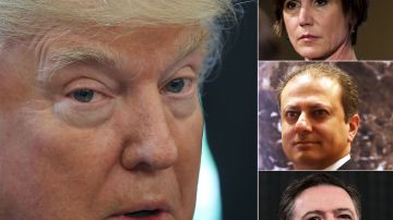 El presidente Trump ha despedido a tres personajes de alto perfil del gobierno federal.