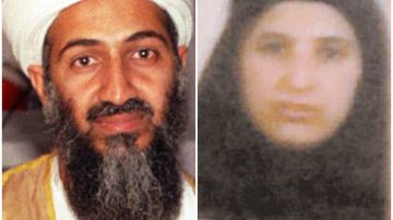 Osama y Amal Bin Laden.