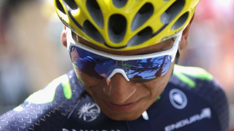 Nairo Quintana volvió a vestirse de rosa y es líder a 38 segundos de Tom Dumoulin.