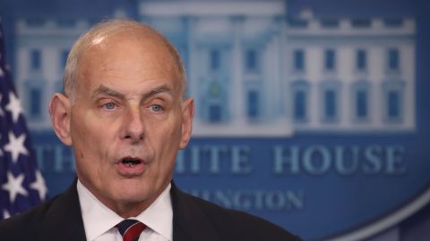 John Kelly informó sobre el boletín de terrorismo este martes.