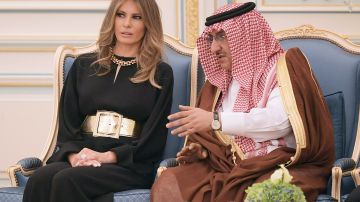 La Primera Dama de visita en Arabia Saudita.