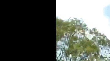 Transeúntes compartieron fotos y videos del siniestro.