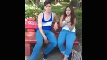 La pareja se quedó sin palabras.