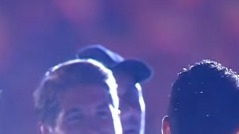 Sergio Ramos e Isco en la celebración en La Cibeles.