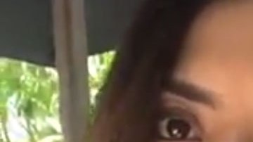 Francisca Lachapel y Jorge Ramos.