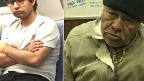 Los sujetos son acusados de mostrar sus genitales a usuarias del Metro.