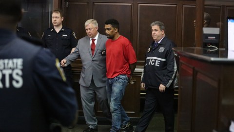 Richard Rojas compadece ante la corte en la Corte Criminal de Manhattan. Foto: Jefferson Siegel/ NY Daily News POOL.