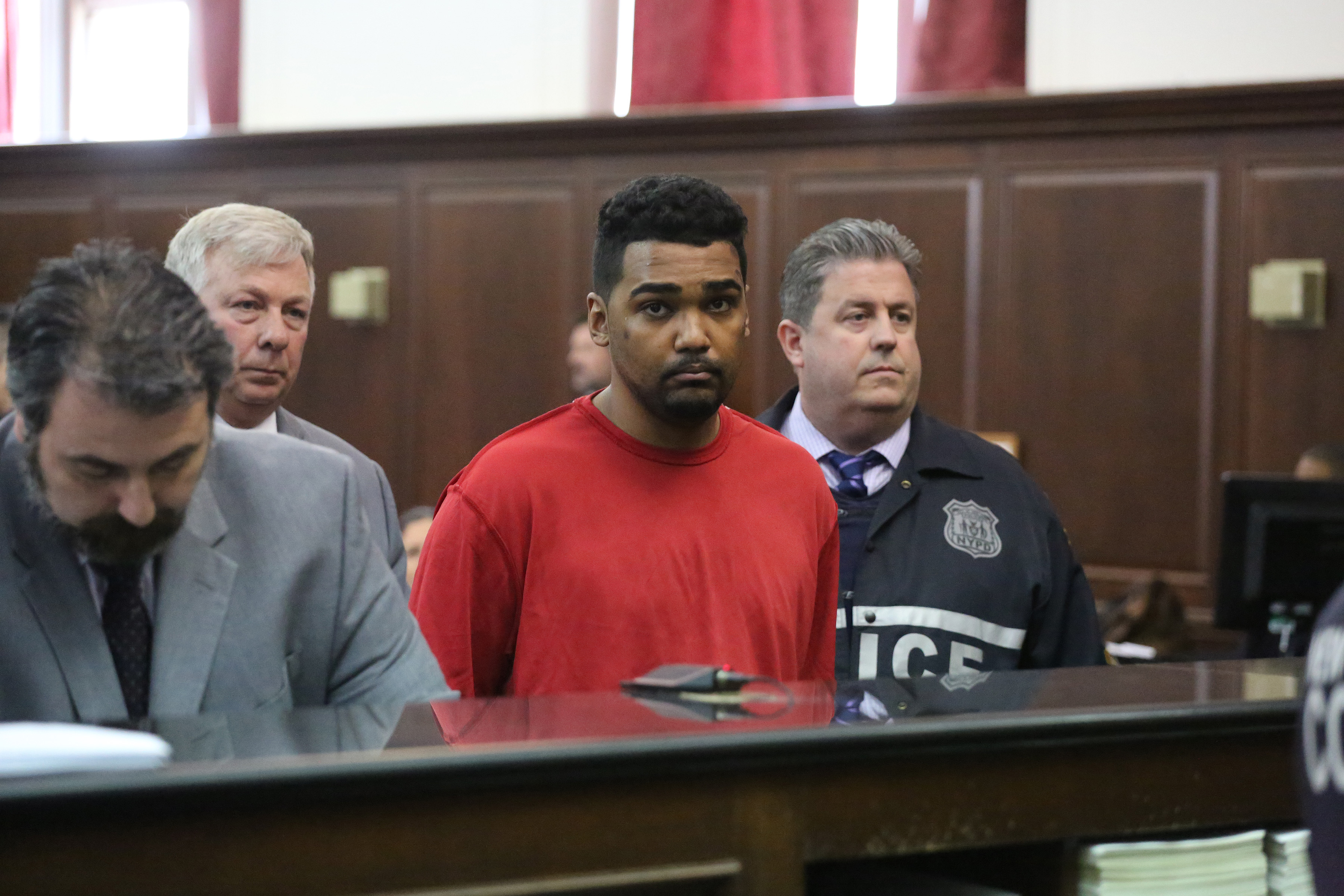 Richard Rojas compadece ante la corte en la Corte Criminal de Manhattan. Foto: Jefferson Siegel/ NY Daily News POOL.