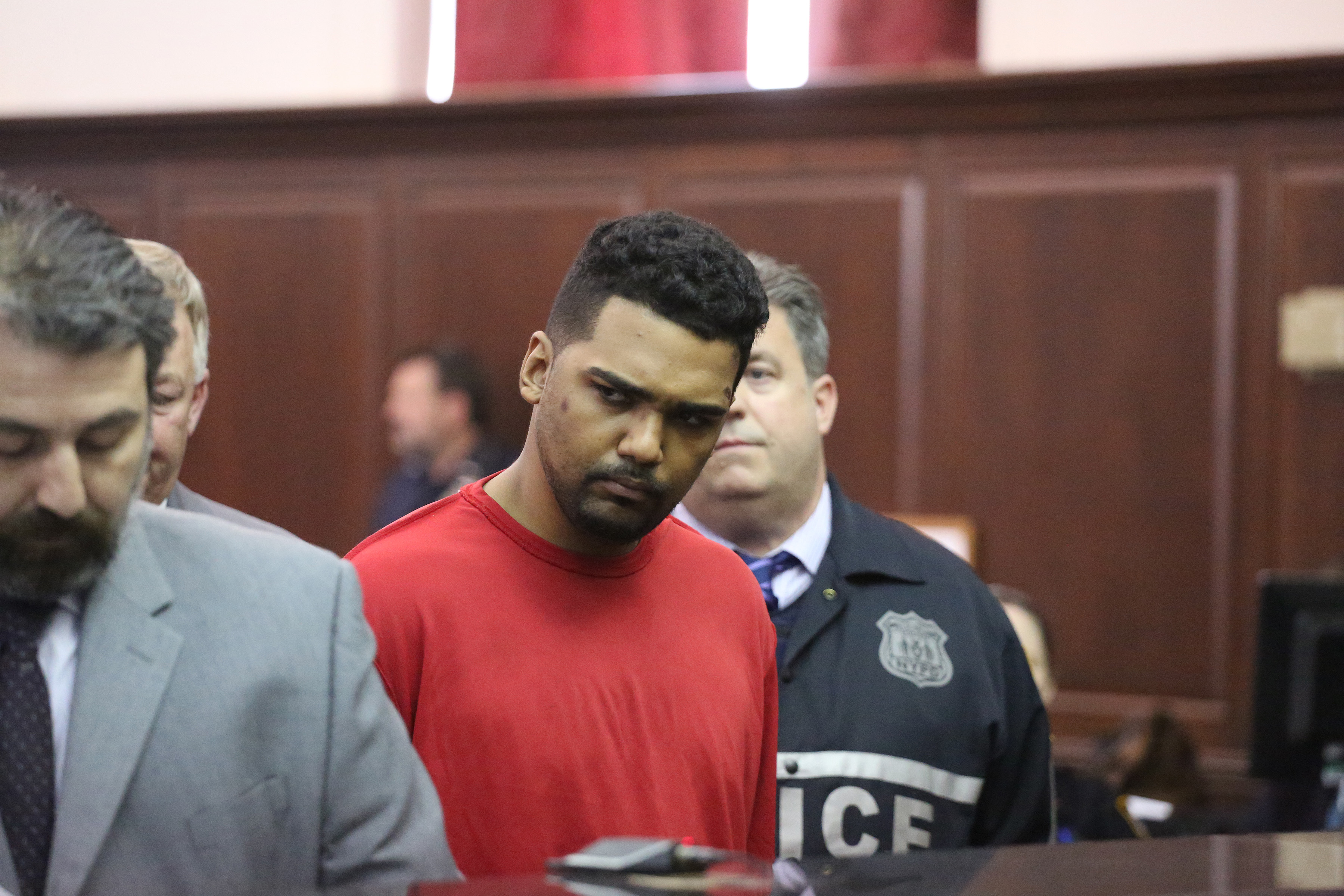 Richard Rojas compadece ante la corte en la Corte Criminal de Manhattan. Foto: Jefferson Siegel/ NY Daily News POOL.