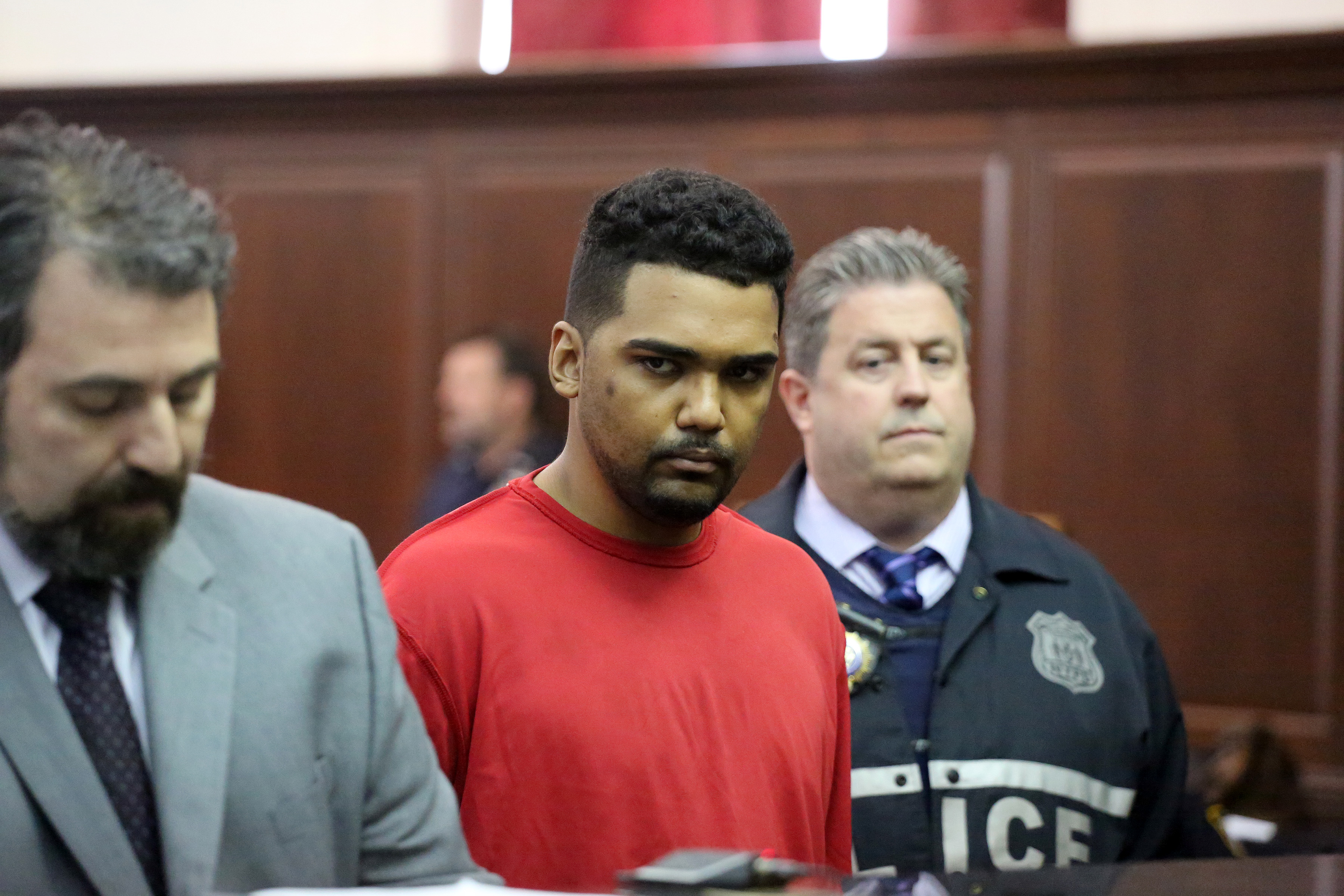 Richard Rojas compadece ante la corte en la Corte Criminal de Manhattan. Foto: Jefferson Siegel/ NY Daily News POOL.
