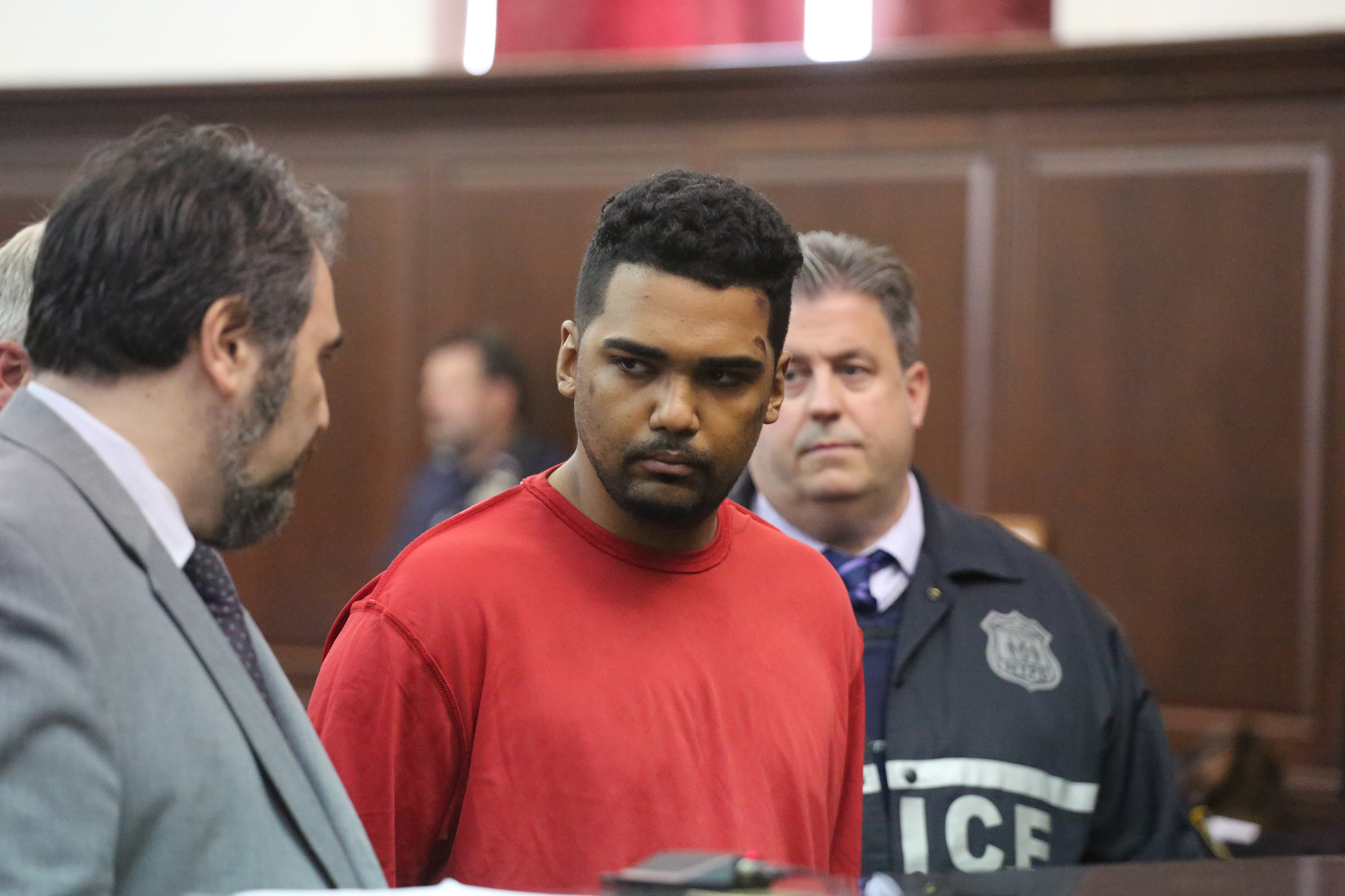 Richard Rojas compadece ante la corte en la Corte Criminal de Manhattan. Foto: Jefferson Siegel/ NY Daily News POOL.