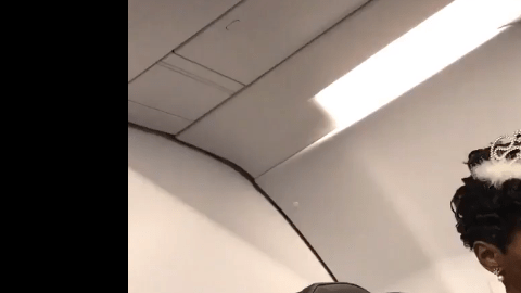 La familia en el vuelo de JetBlue.