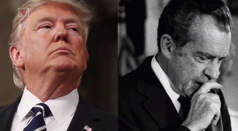 Mucha gente cree que el despido de Comey tiene muchas similitudes con "la Masacre de la Noche del Sábado" llevada a cabo por Richard Nixon.