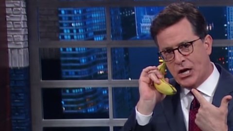 Stephen Colbert no se disculpó por su chiste.