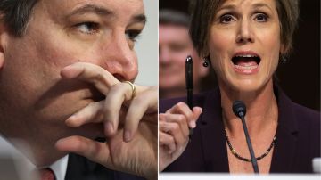 El senador Ted Cruz no logró poner contra las cuerdas a la exfiscal Sally Yates.