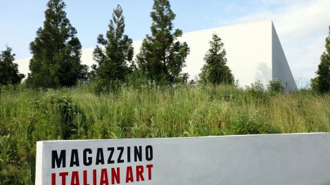 Vista de la entrada de Magazzino, ideado por el arquitecto español Miguel Quismondo.