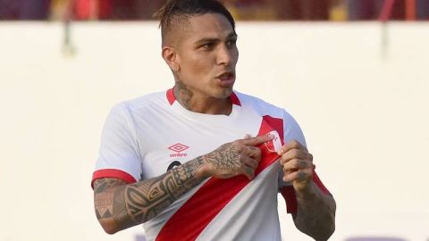 El jugador peruano Paolo Guerrero. EFE