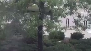 La Policía implementó un operativo.