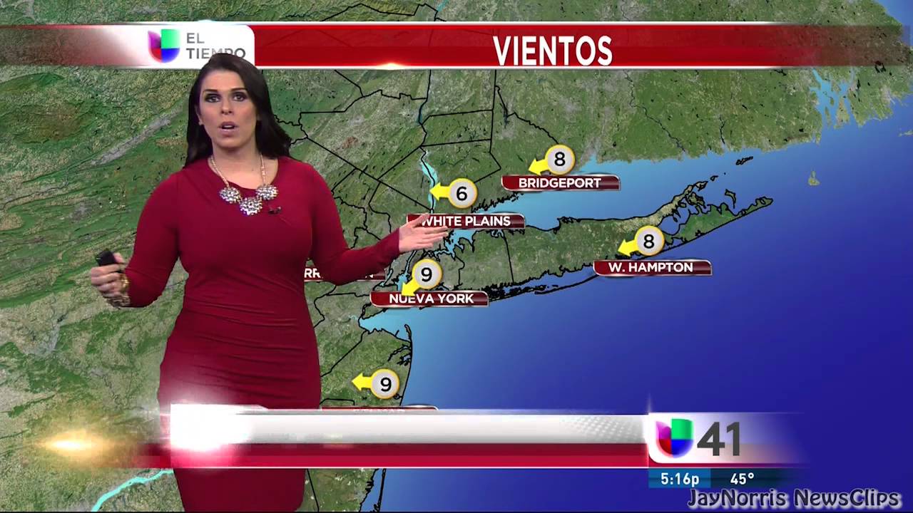 Univision 41 Prescinde De Carina García Para Presentar El Tiempo Del