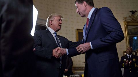 James Comey fue despedido por el presidente Trump.