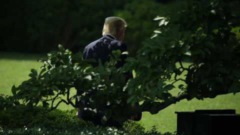 El presidente Trump está bajo presión por las investigaciones a su administración.