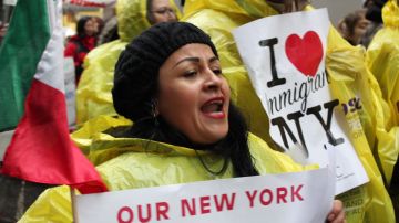 La campaña muestra los valores de Nueva York y su respaldo a los inmigrantes.