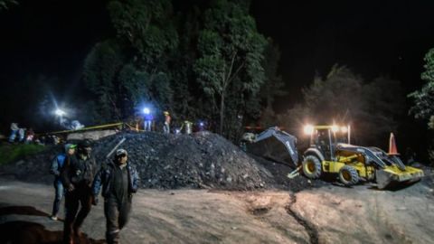 La mina está ubicada a 88 kilómetros al norte de Bogotá.