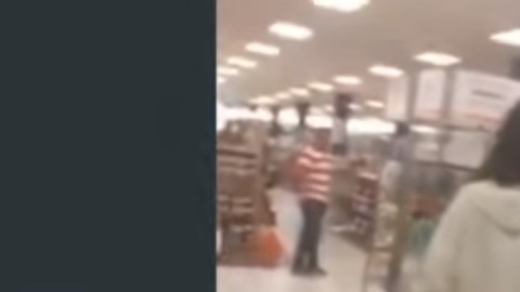 La mujer estaba enfurecida.