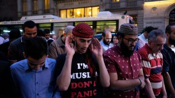 La comunidad musulmana en NYC ha realizado varias protestas contra la medida de Trump.