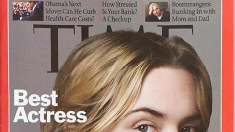 La portada del TIME real es la de la izquierda.