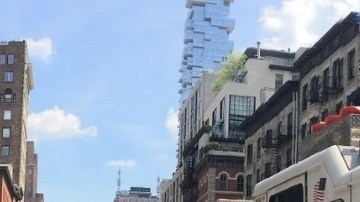 El suceso ocurrió  en la calle Murray cerca de West Broadway.