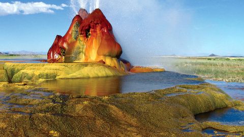 Fly Geyser, Nevada