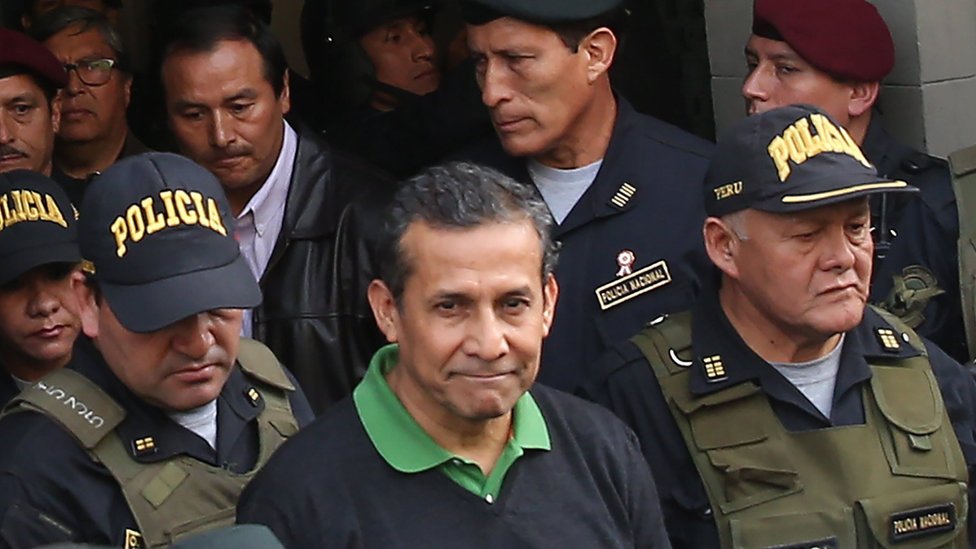 Ollanta Humala pasará 18 meses de detención preventiva. 