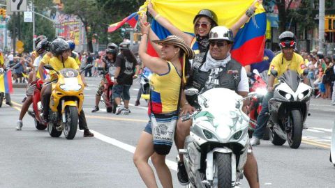 La alegría de los colombianos se tomará  Northern Boulevard este domingo.