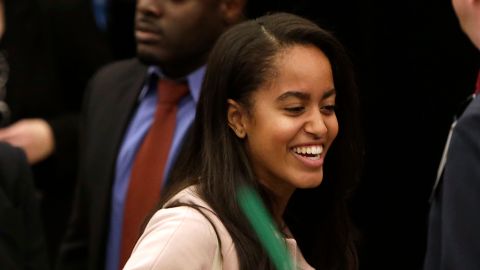 Malia Obama vivió casi un año en Nueva York.