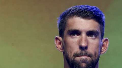 Michael Phelps intentó suicidarse en el 2014. Getty Images.