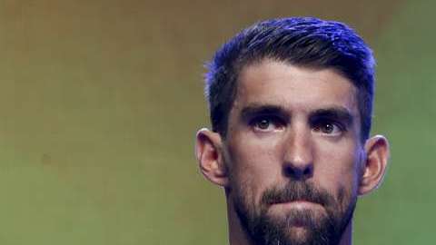 Michael Phelps intentó suicidarse en el 2014. Getty Images.