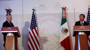 John Kelly y Miguel Ángel Osorio Chong se reunieron en México.