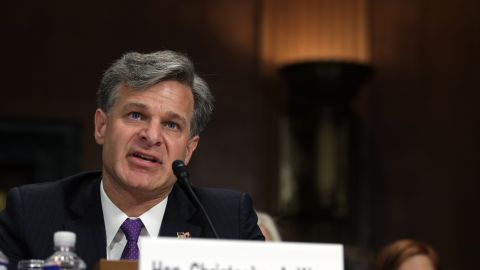 Wray acudió al Comité Judicial del Senado.