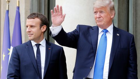 Macron y Trump se han vuelto a ver las caras.