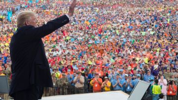 El presidente Trump ante los "Boy Scouts".