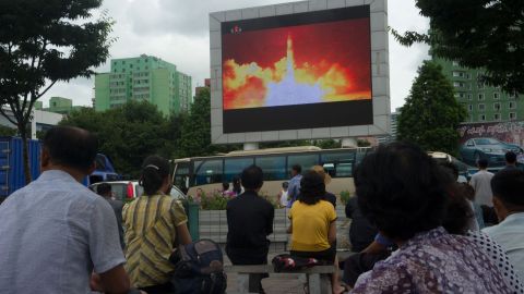 El misil es uno de los más poderosos que ha probado Corea del Norte.